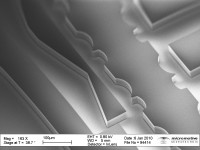 Micro structure made of SU-8